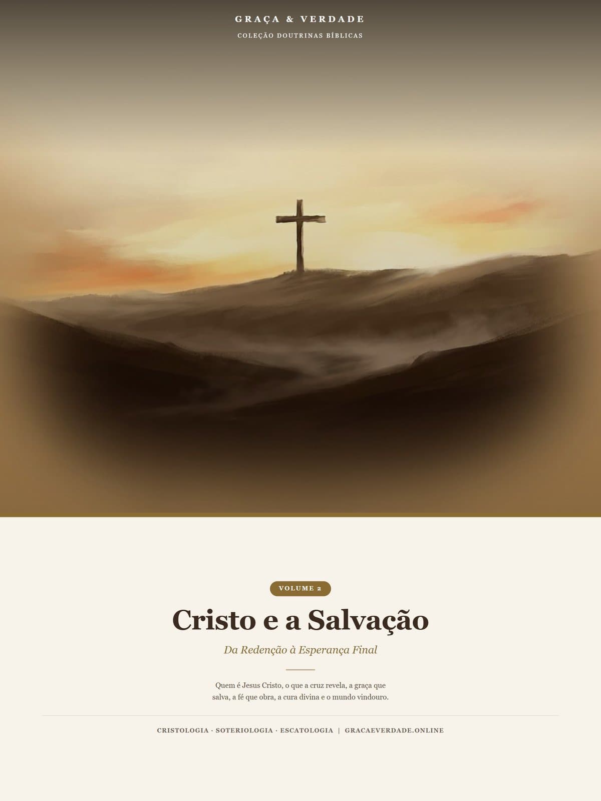 Cristo e a Salvação — Da Redenção à Esperança Final